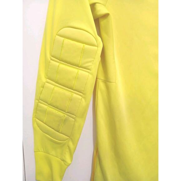 Capelli Goalkeeper Sport Shirt S Yellow Padded Arms Long Sleeve Albion San Diego - Picture 6 of 14